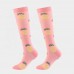 Fancy Moderate Graduated Embroidery High Support Elastic Compression Sock Fancy Moderate Graduated Embroidery High Support Elastic Compression Sock