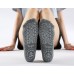 Custom women cotton pilates socks barre dance anti slip yoga socks