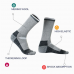 Custom unisex terry thermal crew boot socks thick wool socks