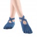 Custom cotton cushion yoga socks dancing fitness 5 toe pilates socks Custom cotton cushion yoga socks dancing fitness 5 toe pilates socks