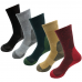 Custom unisex terry thermal crew boot socks thick wool socks