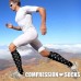 Wholesale Unisex Fancy Colorful Jacquard Compression Keen High Sports Socks