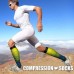 Unisex Anti Fatigue Pain Relief Knee Prevent  Fit for Sports Bag Quantity Cotton Compression Socks
