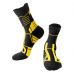 Wholesale black seamless Towel cushioned  Basketball crew Socks