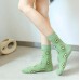 Custom unisex colorful dress socks designer cotton socks
