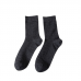 Custom thin organic men socks long tube spring dress socks