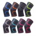 Custom nylon knee pads adjustable knit sport knee sleeve