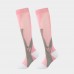 Multi-color Series Leg Protect Outdoor Fitness Knee High Compression Socks