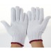 Cheap white cotton working glove