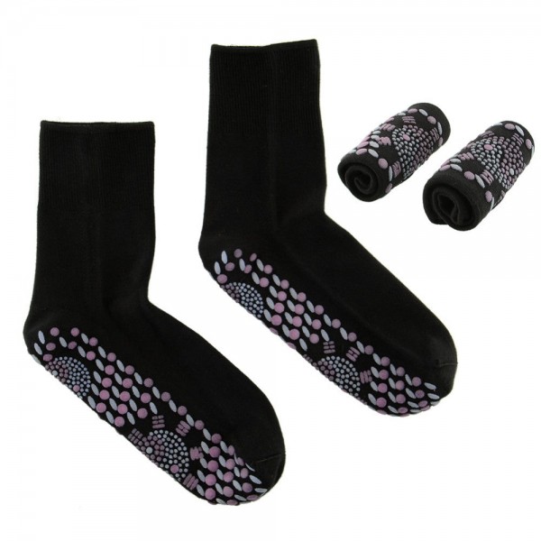 Anti-Freezing Massage Pain Relief Self-heating Magnetic Tourmaline Socks Anti-Freezing Massage Pain Relief Self-heating Magnetic Tourmaline Socks