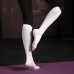 Pilates Barre Dance Yoga Grip Open Two Toe Compression Socks