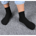 Custom cheap thin plain color polyester sport men ankle socks