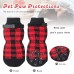 OEM Adjustable Anti-Slip Dog Cat Socks with Rubber Reinforcement