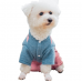 Custom thicken winter fashion teddy cotton dress pet dog clothes