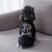 Custom cotton white pets warm knitted fashion dress dog clothes
