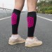 Custom professional 20-30mmHg unisex soccer compression calf sleeves