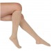 Custom 23-32mmHg closed toe medical beige knee high compression socks