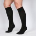 Custom 23-32mmHg closed toe medical black knee high compression socks