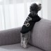 Custom simple cotton pets knitted fashion dress dog clothes