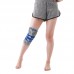 Compression fit Recovery Knee Sleeve Support With Silicone