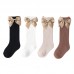 Knee High Cotton Toddler Baby bow tie socks Knee High Cotton Toddler Baby bow tie socks