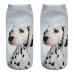 Custom novelty unisex polyester dog print socks Custom novelty unisex polyester dog print socks