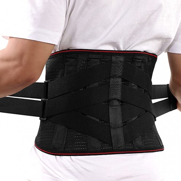 Durable Breathable Back Brace Lumbar Support Belt for Men and Women Durable Breathable Back Brace Lumbar Support Belt for Men and Women