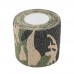 Elastic Self Adhesive Bandage Wrap Dark Green Camouflage Cohesive Tape