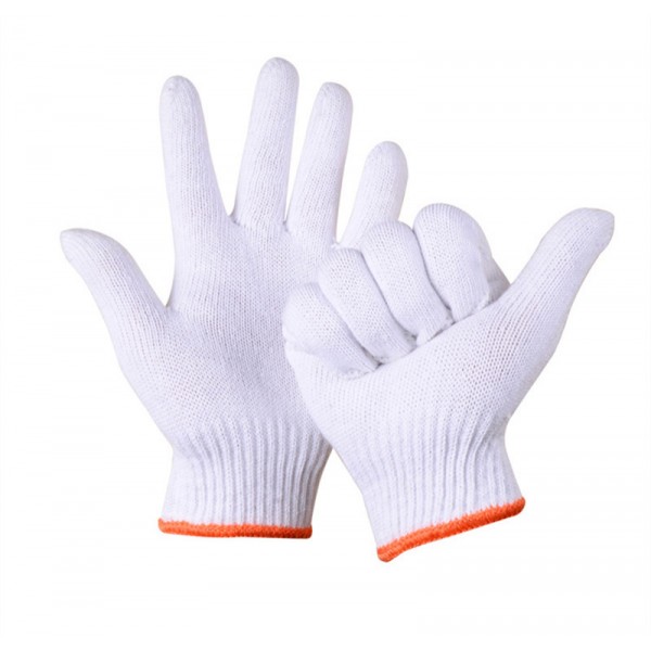 Cheap white cotton working glove Cheap white cotton working glove