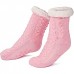Anti-Skid Cozy Fuzzy Warm Fleece-Lined Socks with Silicone Grippers Anti-Skid Cozy Fuzzy Warm Fleece-Lined Socks with Silicone Grippers