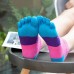 Youth Girls Cute No Show Five Finger Socks Cotton