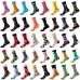 Custom cotton knitted carton crew mens fashion socks
