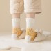 Custom indoor warm thicken sleeping fluffy cosy socks