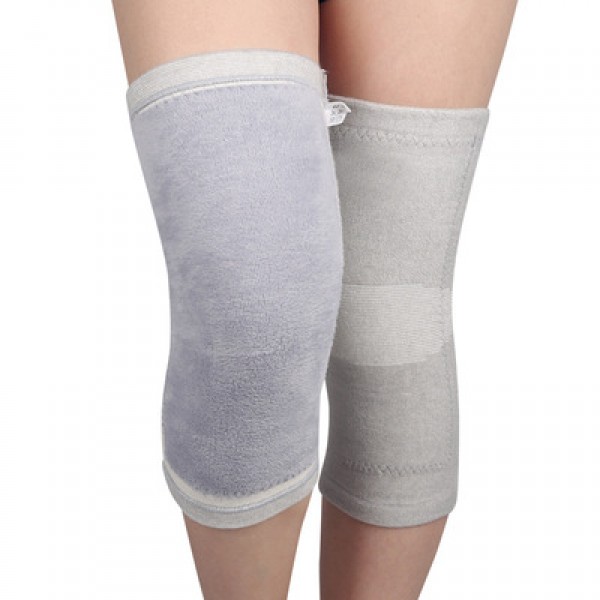 Winter Plus Size Thickness Bamboo Charcoal Thermal Nylon Knee Sleeves