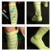 Women Trendy Mesh Cushion Outdoor Knee High Sports Compression Socks