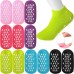 Custom Treatment Soft Silicone Gel Lined Infused Lotion Spa Gel Socks