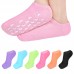 Custom Treatment Soft Silicone Gel Lined Infused Lotion Spa Gel Socks