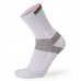 Unisex Custom White Cotton Breathable Crew Sports Socks