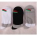 Unisex Custom White Cotton Breathable Crew Sports Socks