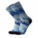 360 Degree Print Polyester Blank Crew Sublimated Socks