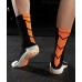 Mens Sports Mid- calf Colorful Terry Anti Slip Soccer Socks