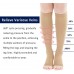 Zippered Compression Socks Open Toe 20-30 mmHg Women Men Knee High Compression Stockings
