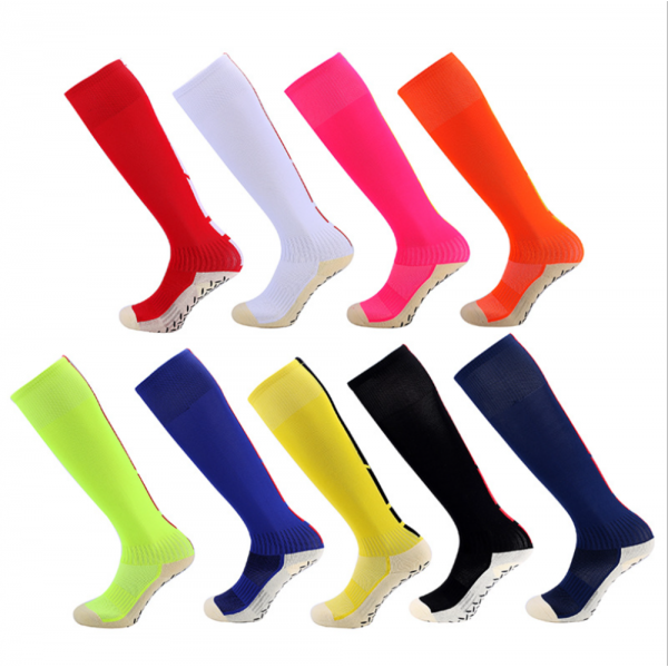 Fashion knee high custom anti slip football socks Fashion knee high custom anti slip football socks