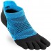 Coolmax No-Show Midweight Toe Socks for Running and Hiking with Cushion and Mesh for Men and Women