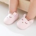 Baby Animal Design Non Slip Ankle Socks Toddler Floor Shoe Socks with grips