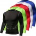 Mens Quick Dry Long Sleeve Compression Shirts