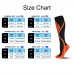 Unisex 20-30mmHg Knee High Running Nursing Marathon Sports Compression Socks