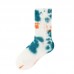 Amazon Hot Custom Tie-dye Cotton Socks Calcetin