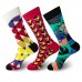 Wholesale Fancy Teenager Cotton Colorful Dress Socks