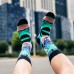 Wholesale Fancy Teenager Cotton Colorful Dress Socks